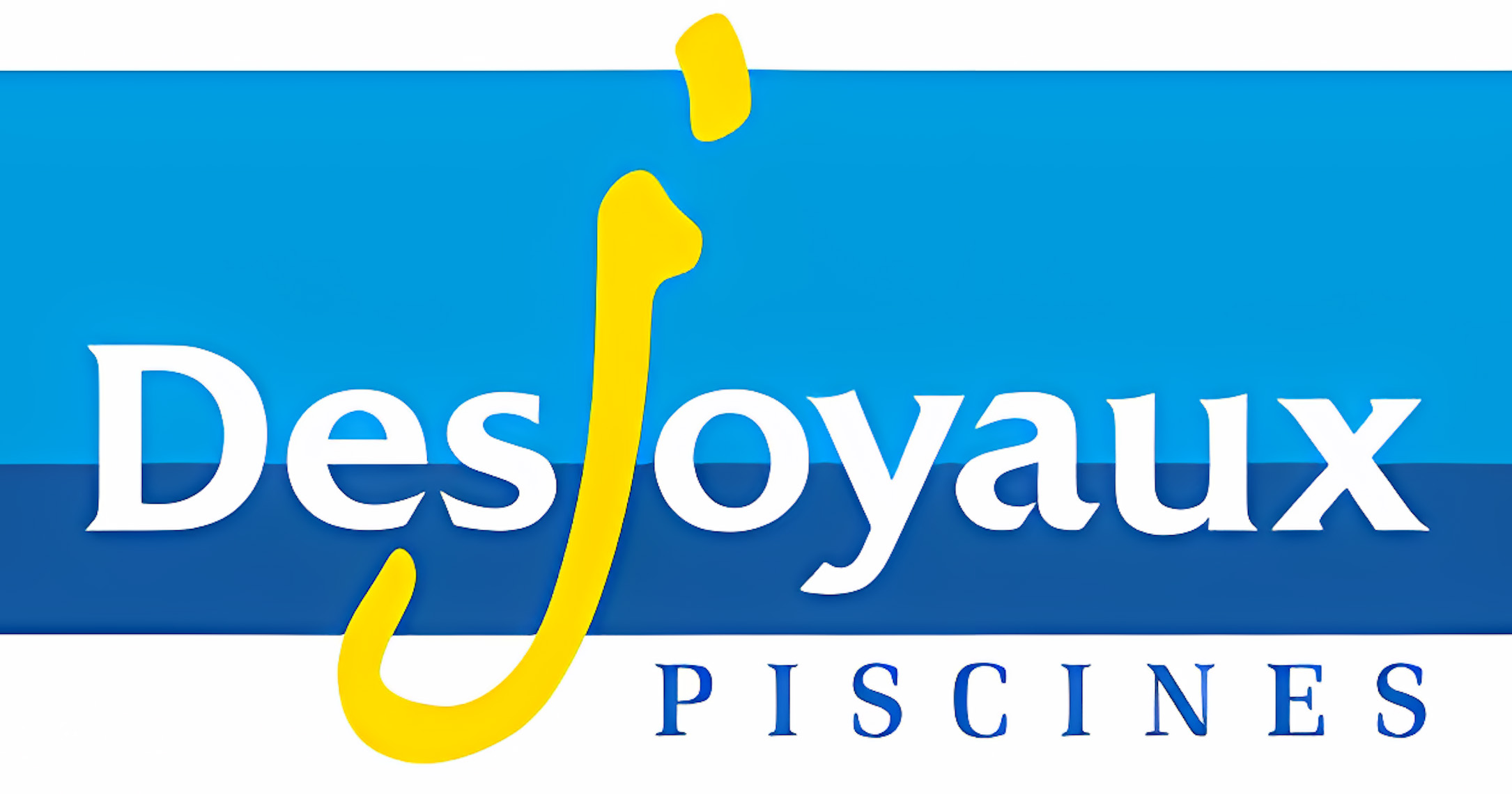 Logo Desjoyaux Piscines, spécialiste de la conception et de l’installation de piscines.
